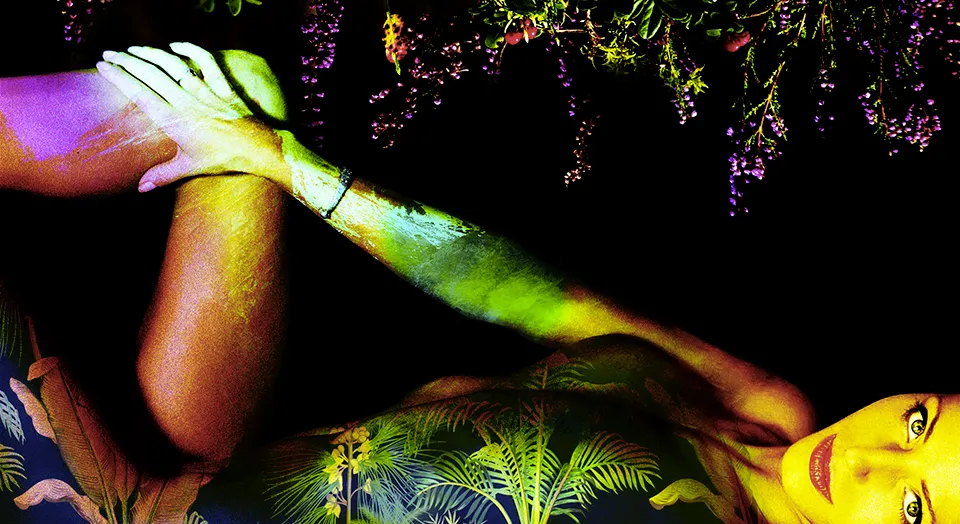 Design digital du visage d’Eden Sloana