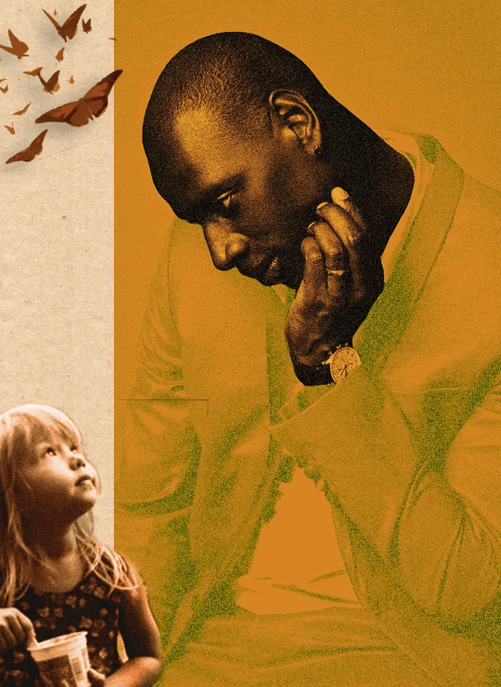 Design digital d’une composition avec Omar Sy