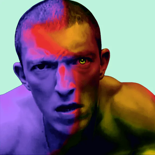 Portrait digital de Vincent Cassel